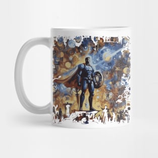 technology art painting Mug